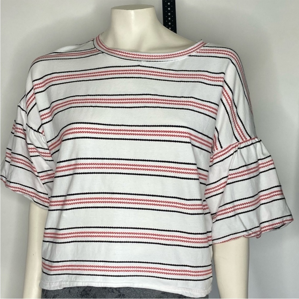 NWT CODE x MODE striped tee, XL